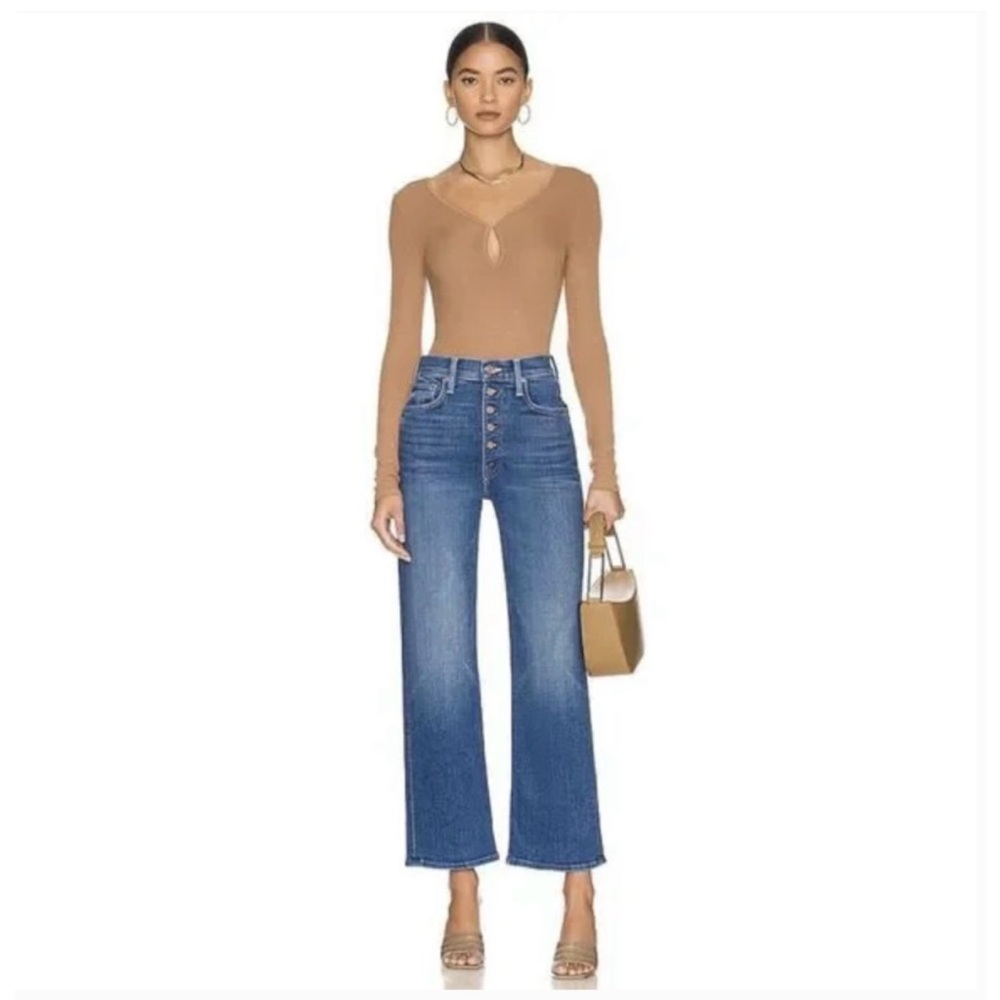 Mother The Pixie Rambler Ankle Jeans "Briefly Gorgeous" Wash - Picture 3 of 11